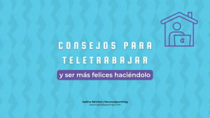 consejos para teletrabajar