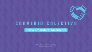 qué es el convenio colectivo y ejemplos