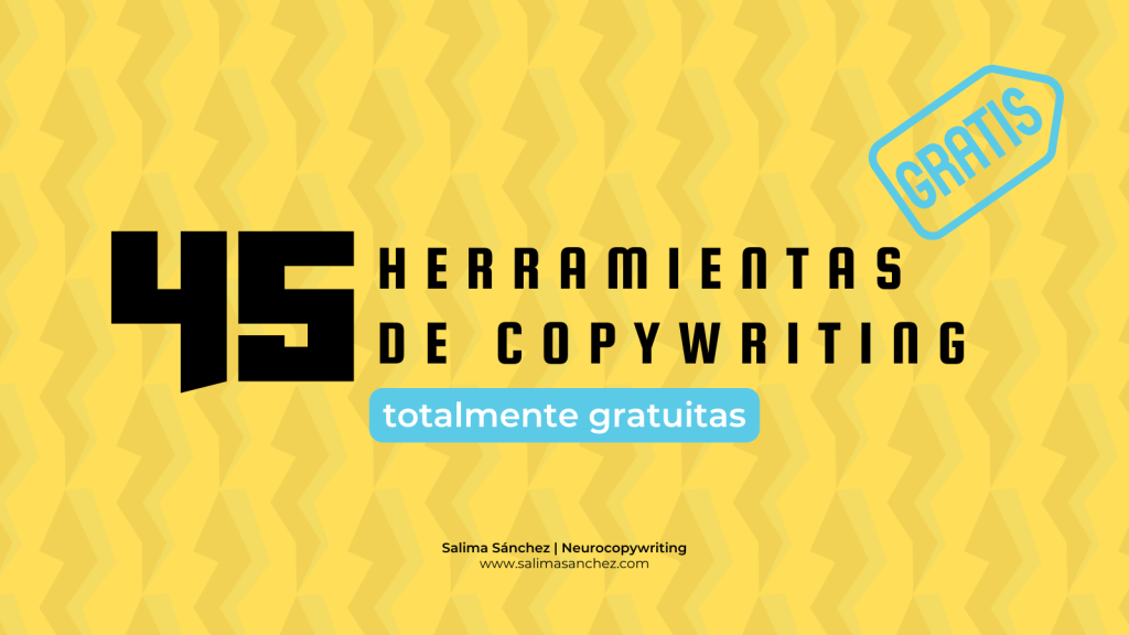 45 herramientas de copywriting gratis