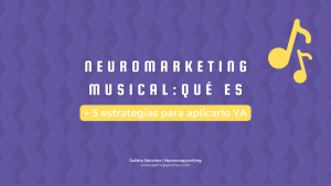 qué es el neuromarketing musical