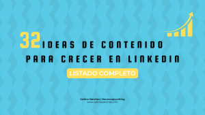 ideas de contenido para LinkedIn