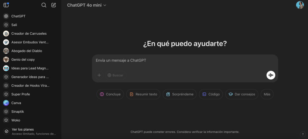 como escribir con chatgpt