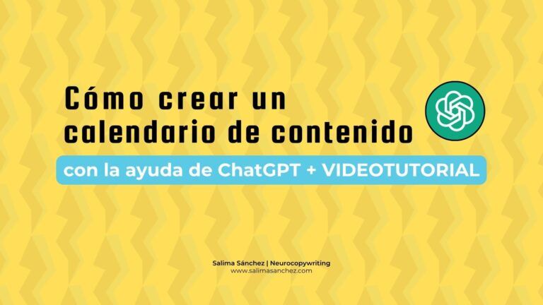 crear calendario de contenido con chatgpt